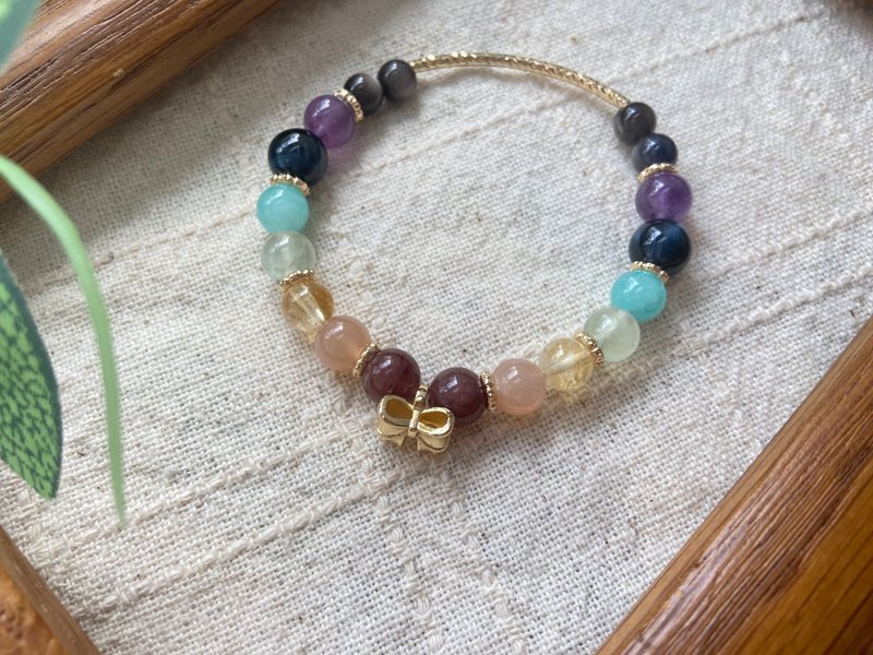 七脉轮4号 - 手链/手环 - 半宝石 多色
