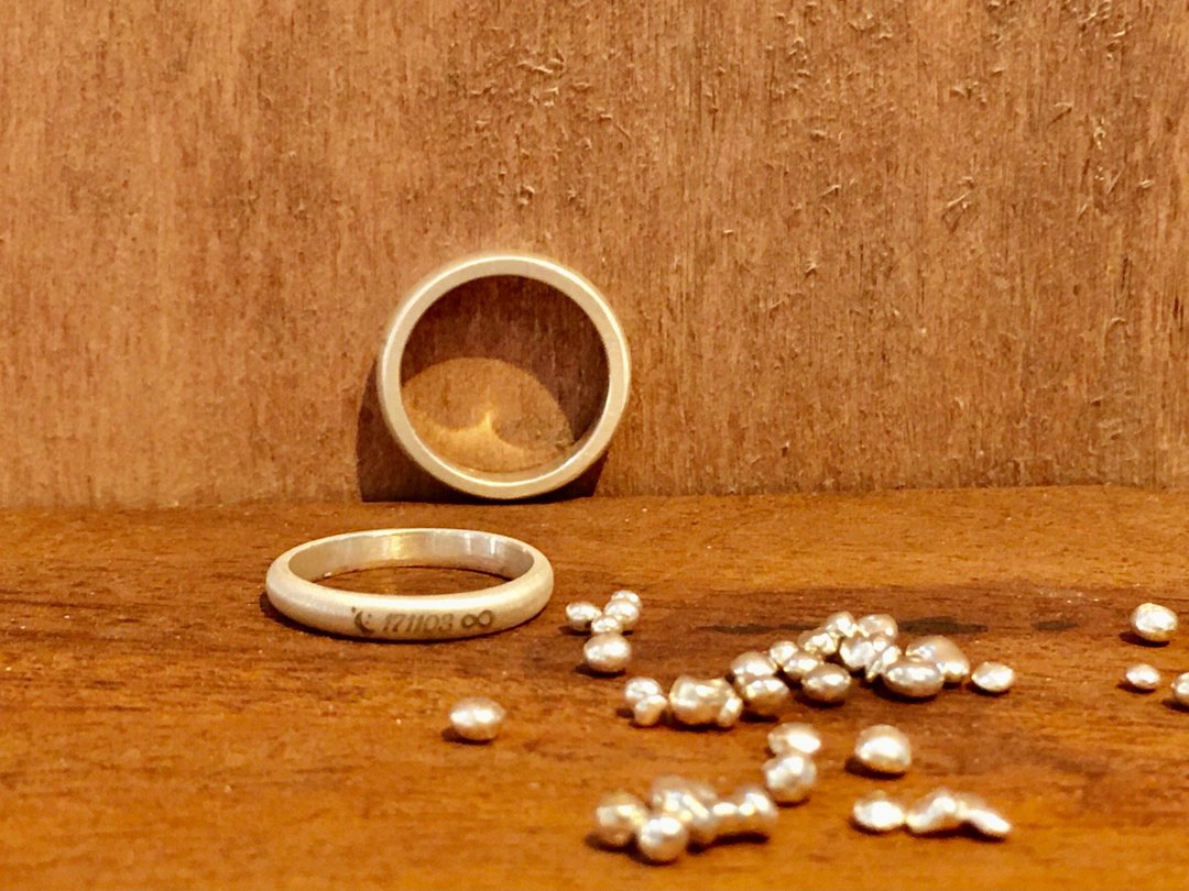 钻纱雾面戒指/零基础 /易上手/一人成班体验方案 - 金工/饰品 - 纯银 