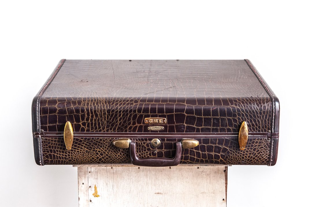 Vintage 1950s 美国GMS Samsonite 西装行李箱 - 行李箱/行李箱保护套 - 其他材质 