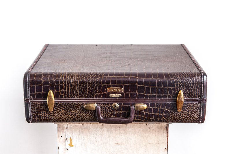 Vintage 1950s 美国GMS Samsonite 西装行李箱 - 行李箱/行李箱保护套 - 其他材质 