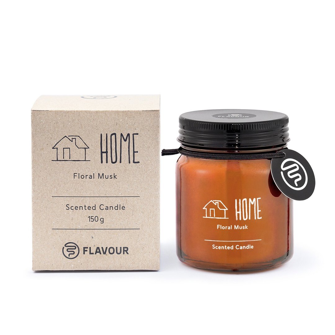 【FLAVOUR】HOME | 香氛蜡烛 | 花香麝香调 - 蜡烛/烛台 - 蜡 