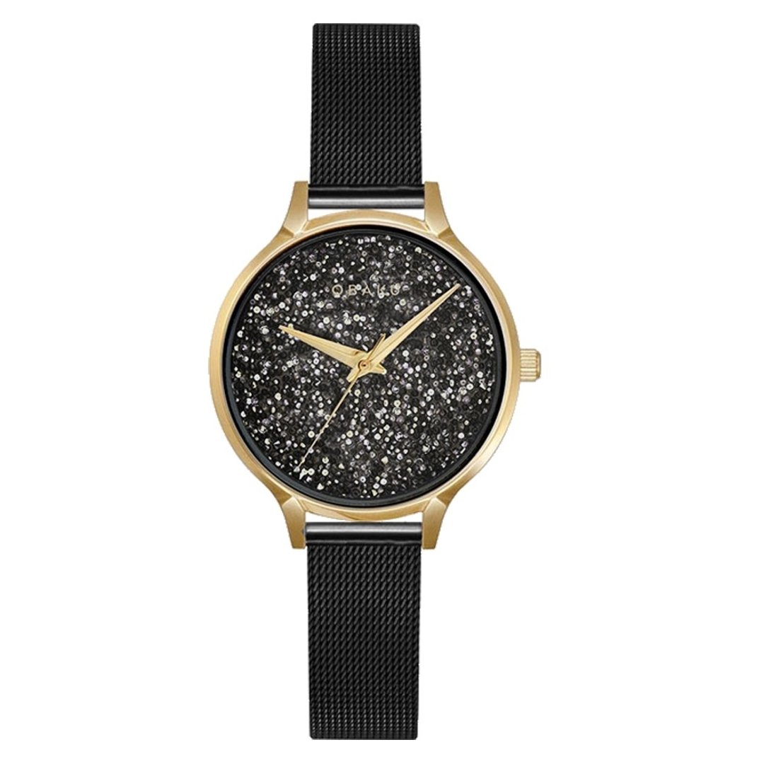 OBAKU闪耀星空美学时尚腕表-黑(V238LXGBMB)/32mm - 女表 - 不锈钢 多色