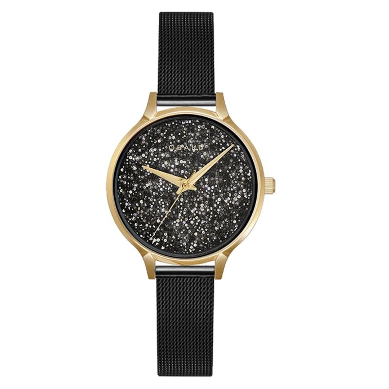 OBAKU闪耀星空美学时尚腕表-黑(V238LXGBMB)/32mm - 女表 - 不锈钢 多色