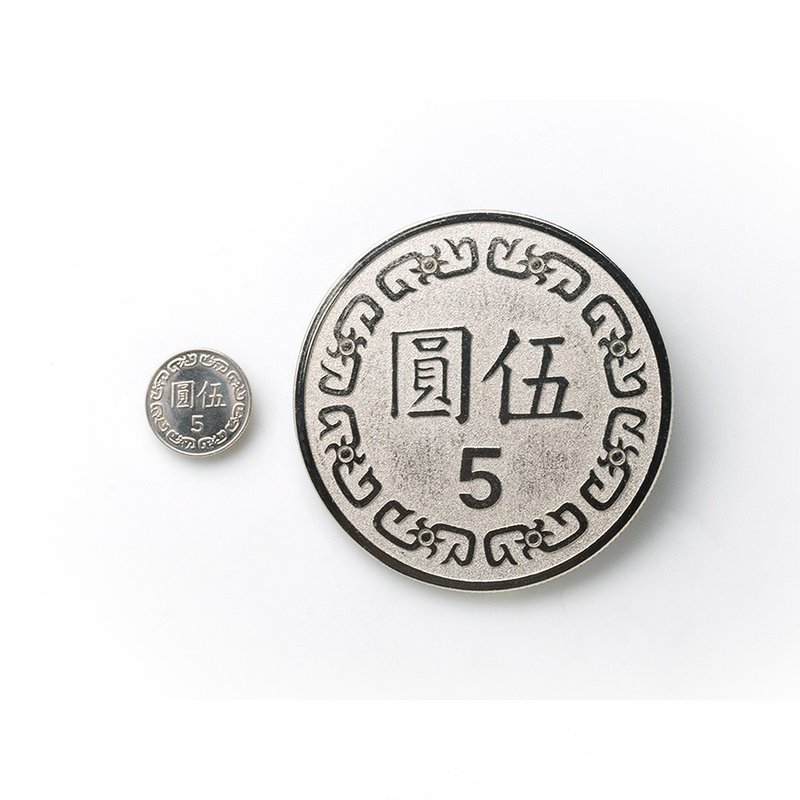 超大五圆硬币 - 玩偶/公仔 - 其他材质 