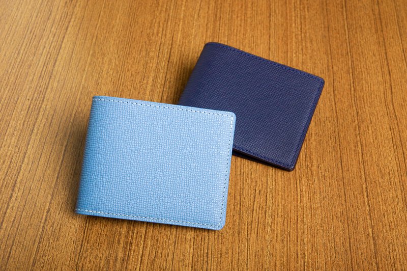 真皮绅士短夹 - 六卡 - 皮夹/钱包 - 真皮 