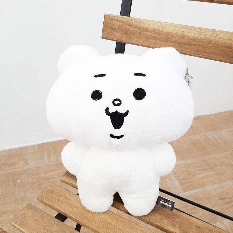 贱萌熊 Baby Betakkuma - 玩偶/公仔 - 棉．麻 白色