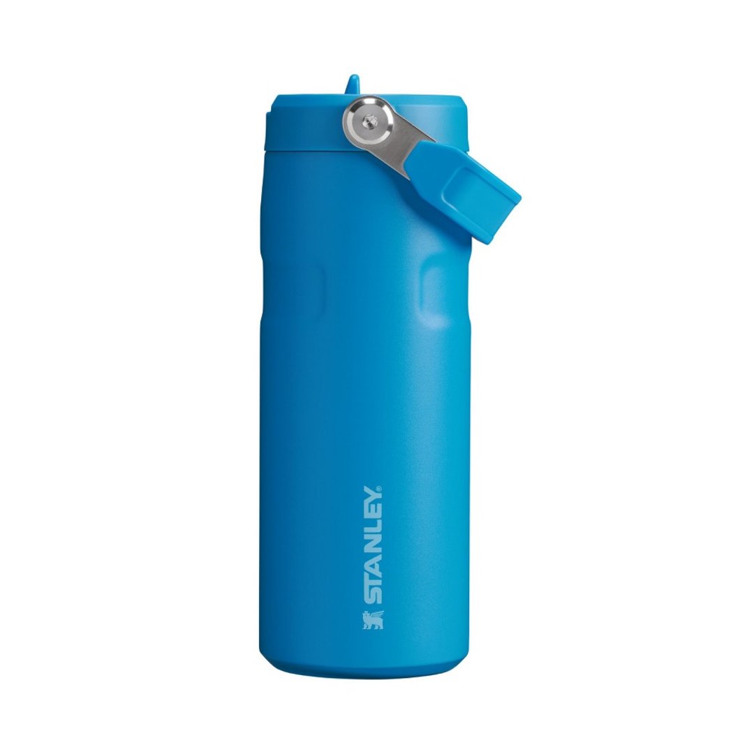 STANLEY轻重力系列 IceFlow Aerolight 折叠吸管杯 0.47L /晴空蓝 - 保温瓶/保温杯 - 不锈钢 蓝色
