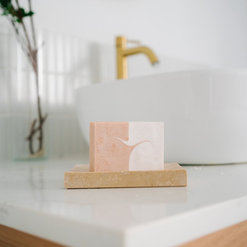 【24小时出货】英国 dook 顶级手工盐皂 - 初春 (苦橙+雪松) - 肥皂/手工皂 - 其他材质 白色