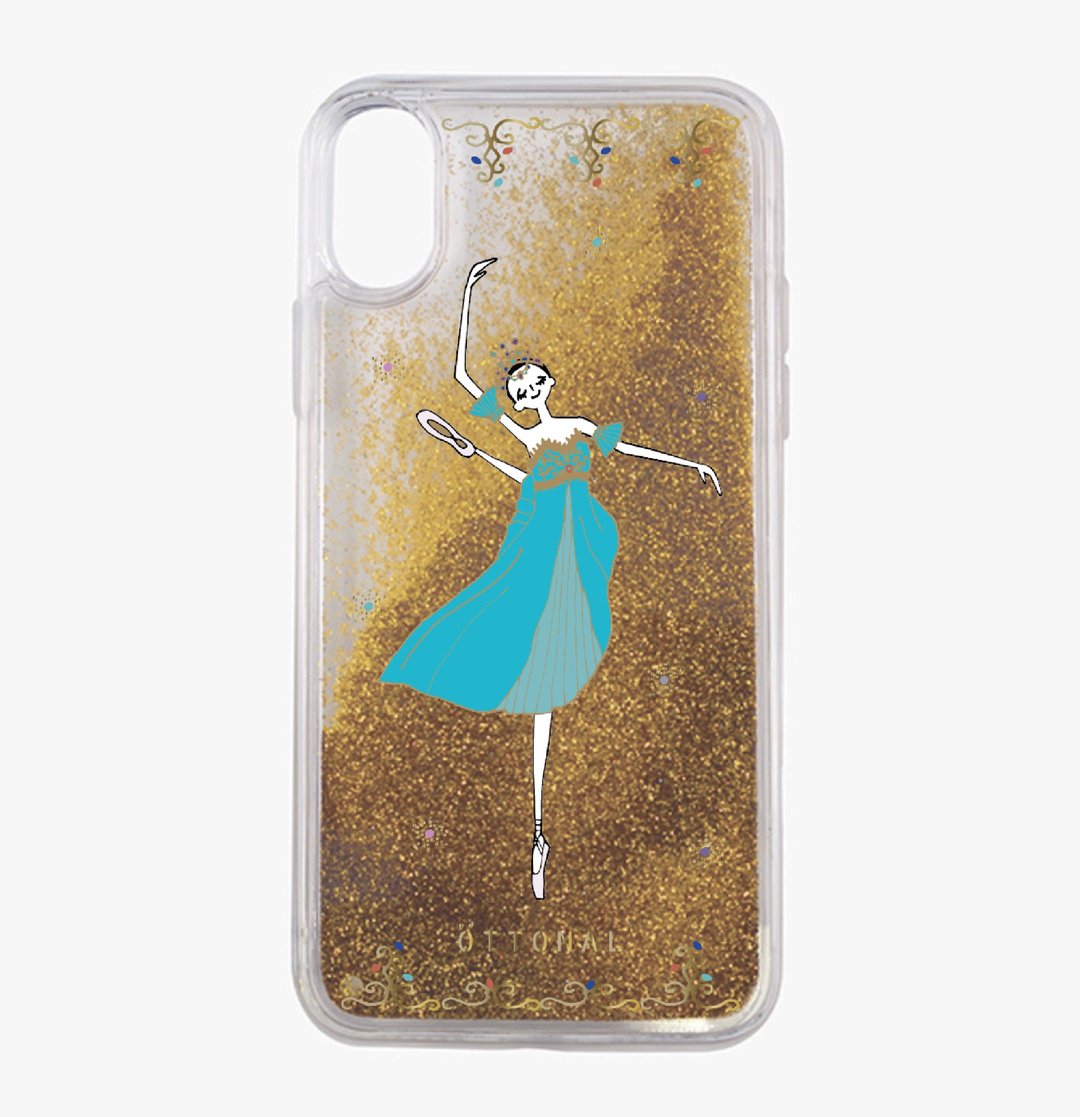 Le Corsaire Gold Glitter Smartphone case - 手机壳/手机套 - 塑料 金色