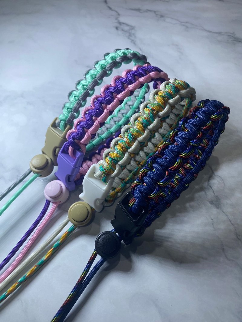 肆月初绳-饮料提绳(平结编法)、环保提袋 、定制化伞绳手作 - 其他 - 其他人造纤维 