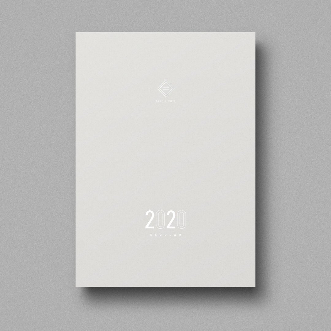 Take a Note 2020 REGULAR PLANNER - 笔记本/手帐 - 纸 白色