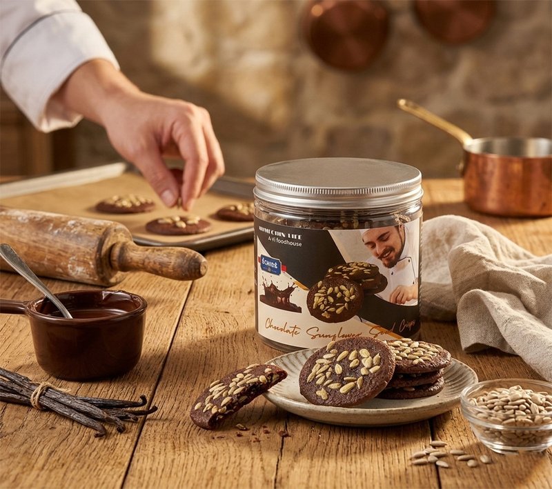 鸿琴生活阿仪美食屋_巧克力葵瓜子脆片 - 零食/点心 - 其他材质 