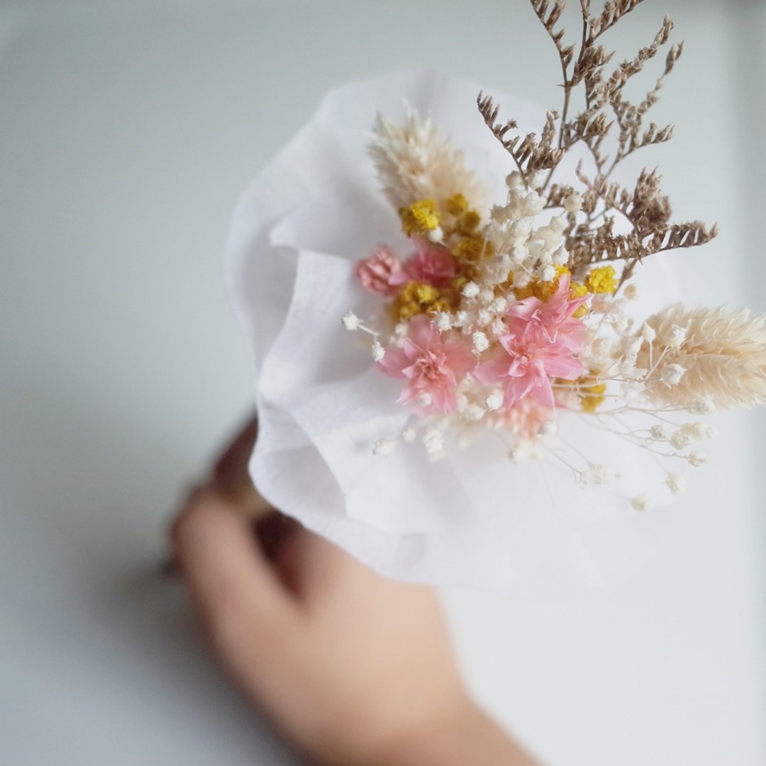 【Q-cute】干燥花签名笔系列-粉色系 - 其他书写用品 - 植物．花 粉红色