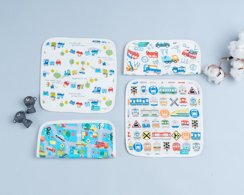 小方巾-请私讯选色 - 围嘴/口水巾 - 棉．麻 多色