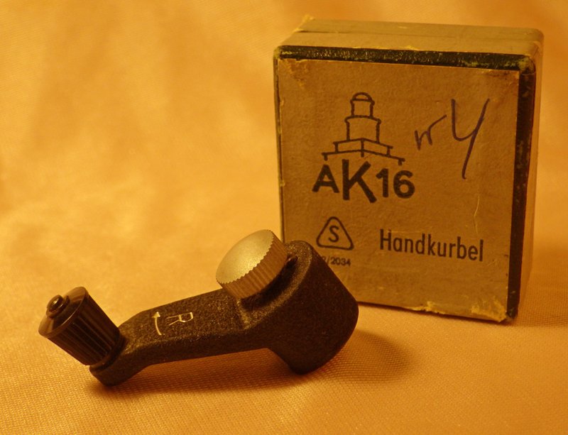 手摇曲柄 Handkurbel 12/2034 适用于 Pentaflex AK 16 电影胶片 - 相机 - 其他金属 
