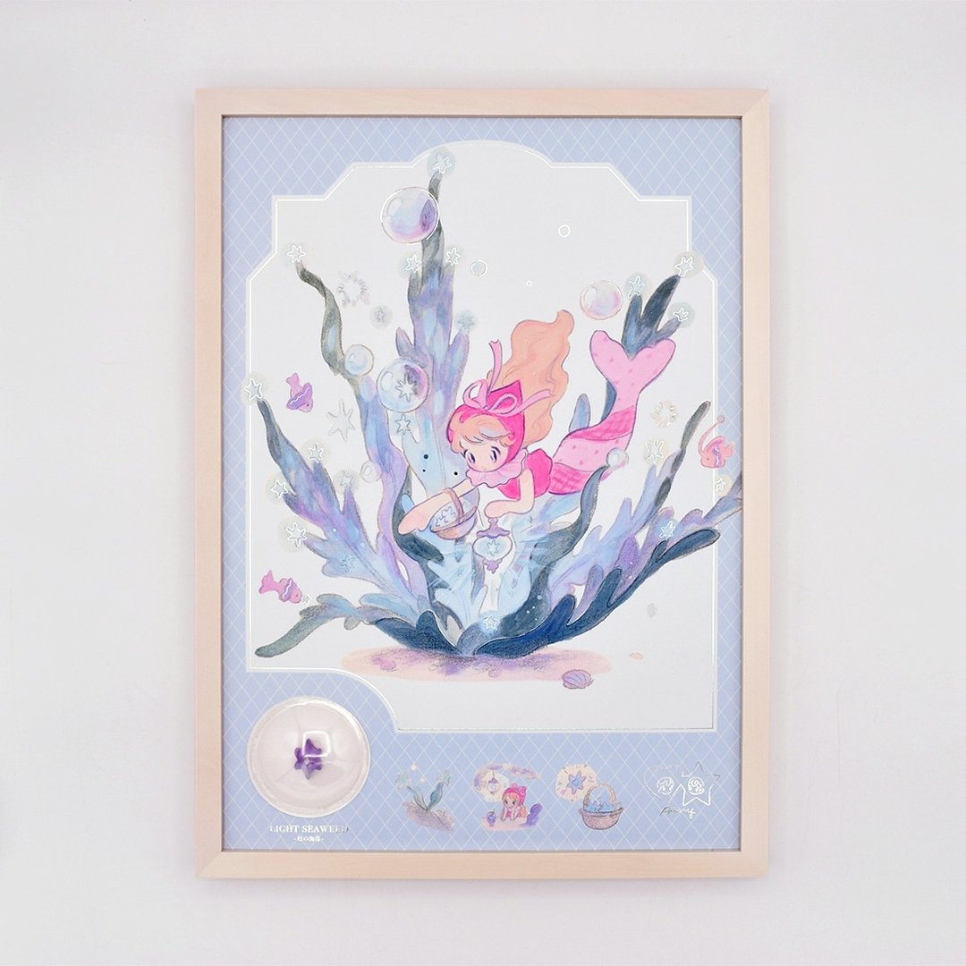 幻想植物系列海报：灯火海藻 (ア〜ミ〜) - 海报/装饰画/版画 - 纸 