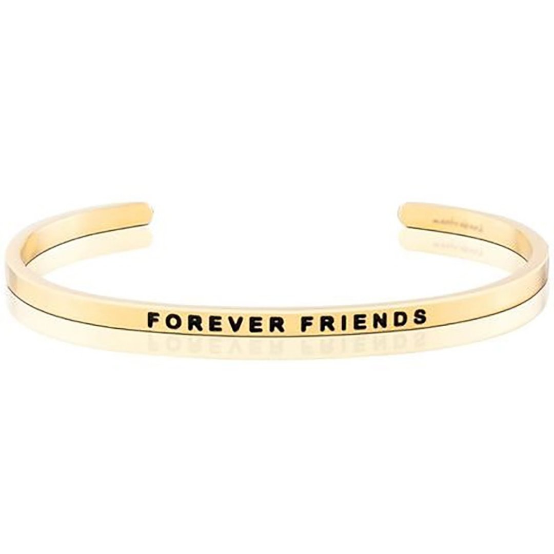 Mantraband悄悄话许愿手环 Forever Friends 友谊长存 - 手链/手环 - 其他金属 多色