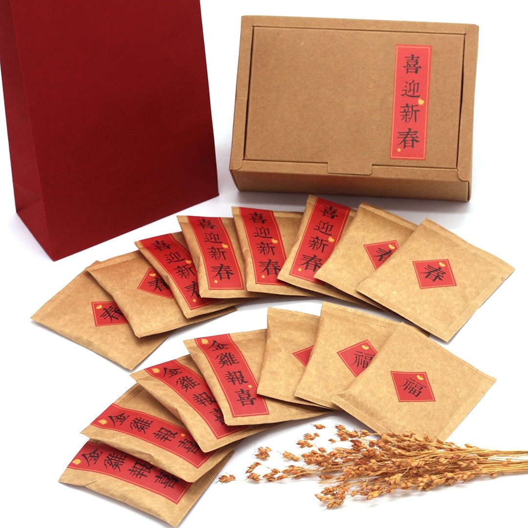 《KerKerland》新年茶包礼盒-2017鸡年 - 茶 - 其他材质 红色