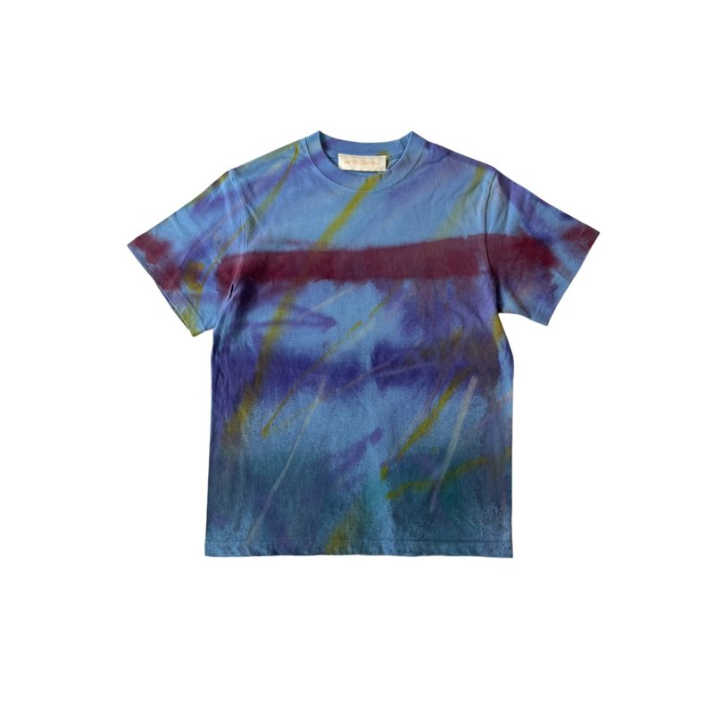 手绘棉柔短袖T恤 - 女装 T 恤 - 棉．麻 多色