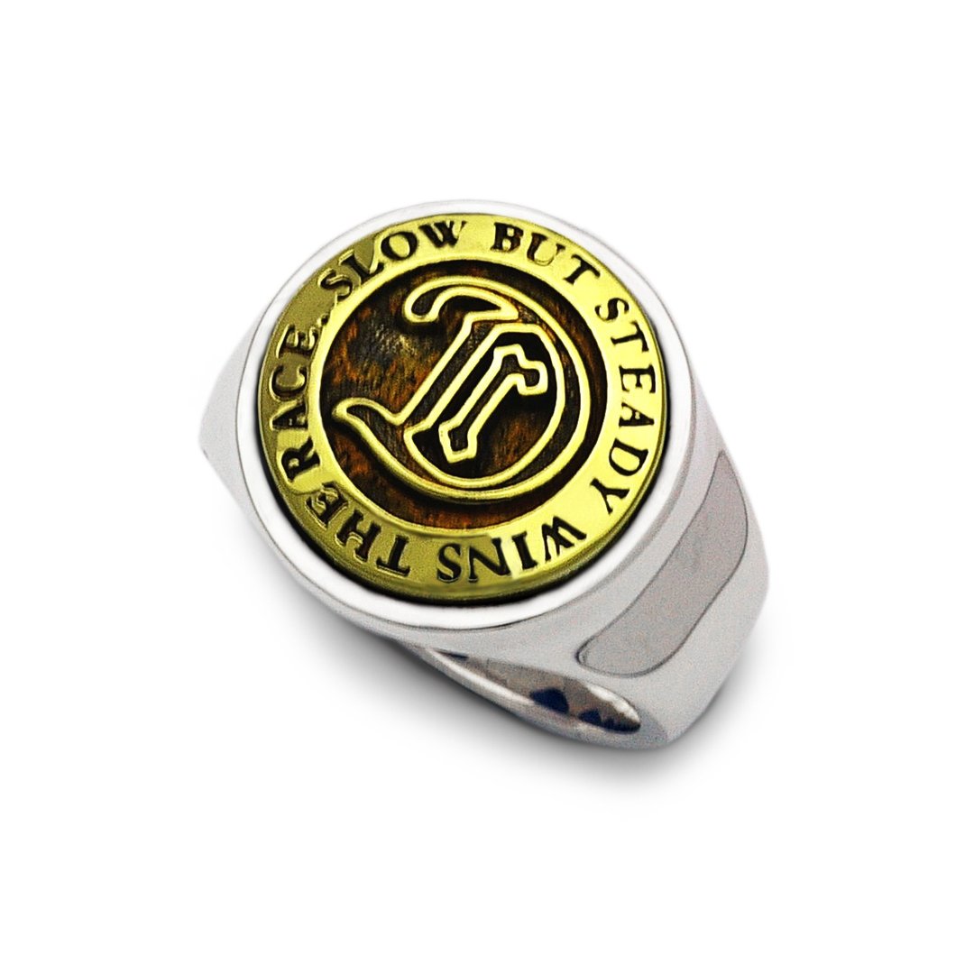 925 silver ring men,brass,biker fashion,present for him,made in japan,fc70 - 戒指 - 纯银 银色