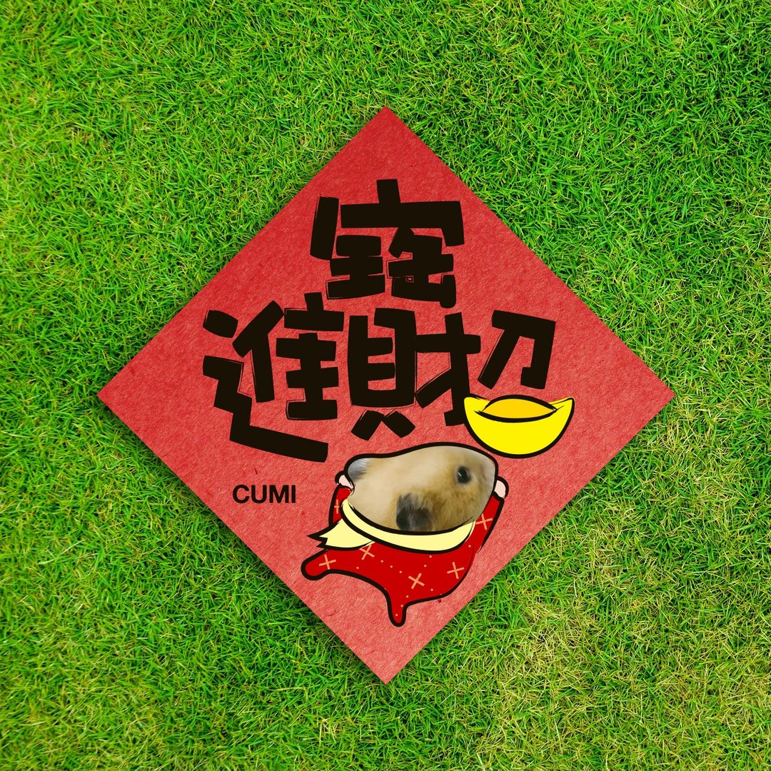 新春定制春联【QQ黑字款】 - 红包/春联 - 纸 红色