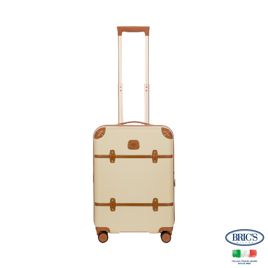 【BRIC' S】Bellagio3 21寸 防盗拉链箱 米白 - 行李箱/行李箱保护套 - 其他材质 白色