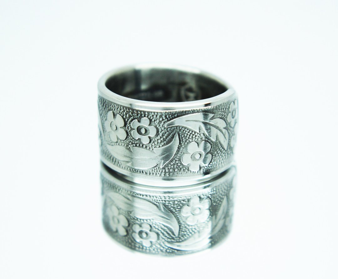 Serpentine Ring Fork Rings Spoon Rings Vintage Spoon Ring  Fork Jewelry - 戒指 - 其他金属 