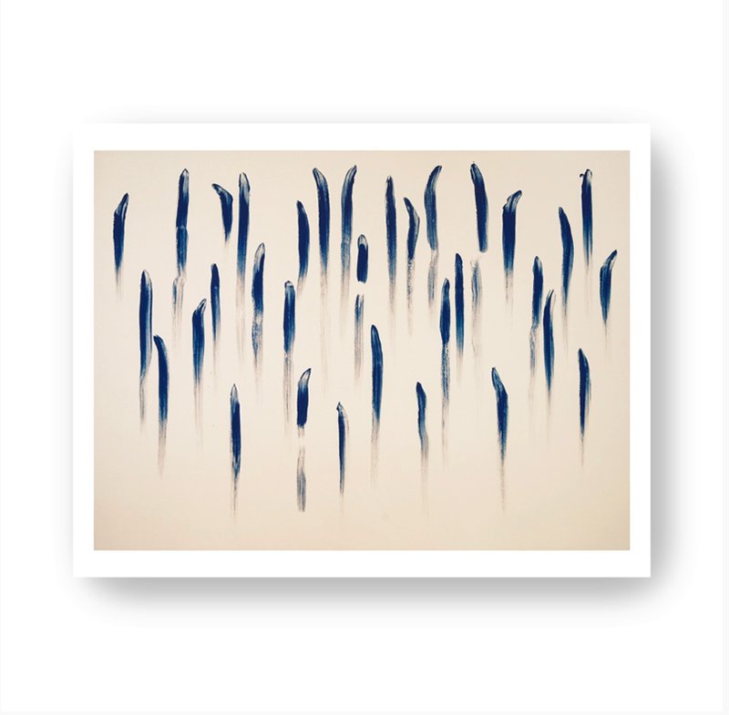 Lee Ufan 李禹焕 | From Line(F) - 海报/装饰画/版画 - 纸 