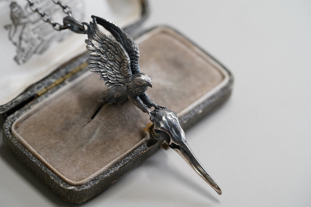 925银战利品吊坠 (不含项链) - 项链 - 纯银 银色