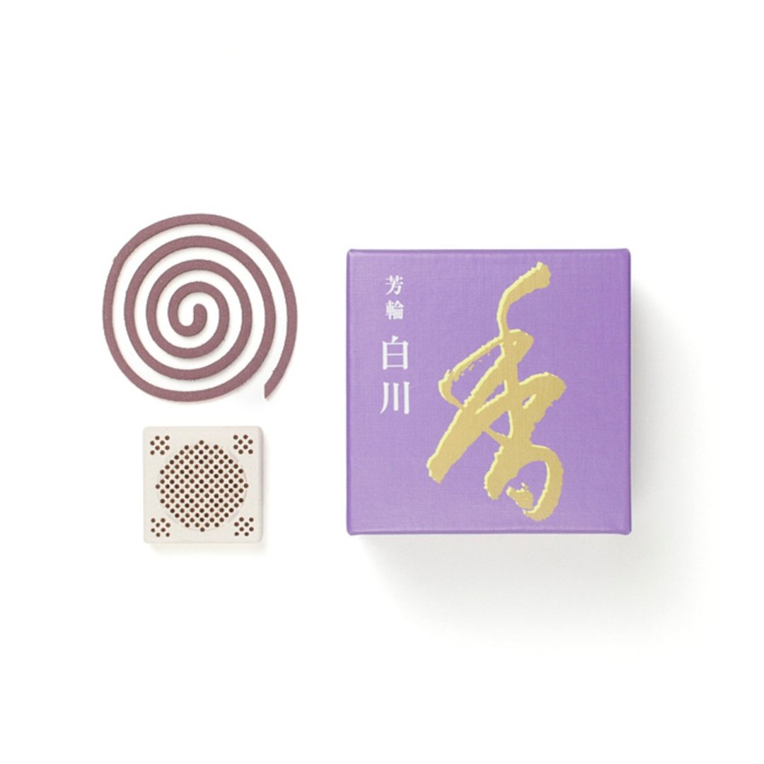 日本【松荣堂】芳轮系列之【白川】Shirakawa / White River 环香 - 香薰/精油/线香 - 浓缩/萃取物 