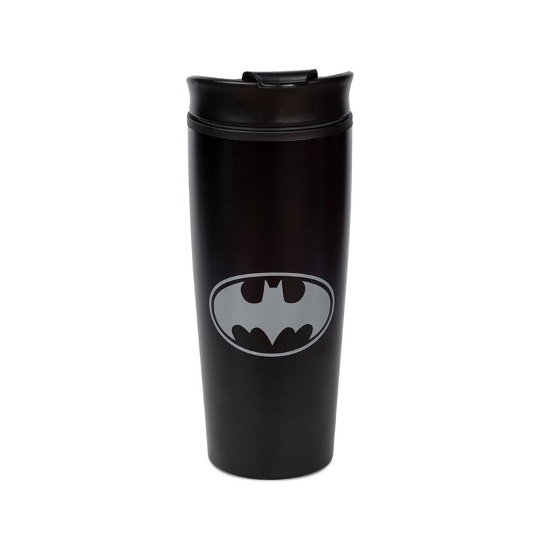 官方授权的 DC 漫画蝙蝠侠旅行金属环保随行杯 450ml - 其他杯子 - 不锈钢 黑色