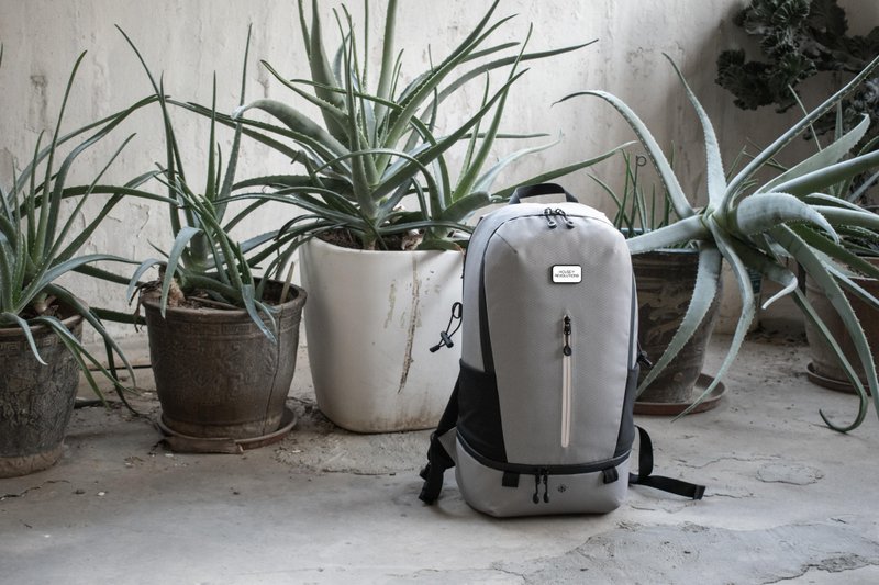 Nomad多功能防盗背包 环保|企业赠礼|定制化 - 后背包/双肩包 - 环保材料 灰色