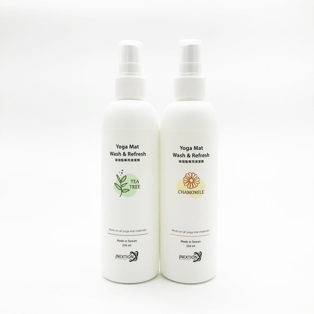 【INEXTION】Mat Wash 瑜珈垫专用清洁剂-2入(茶树x1 + 洋甘菊x1) - 瑜珈垫 - 精油 白色