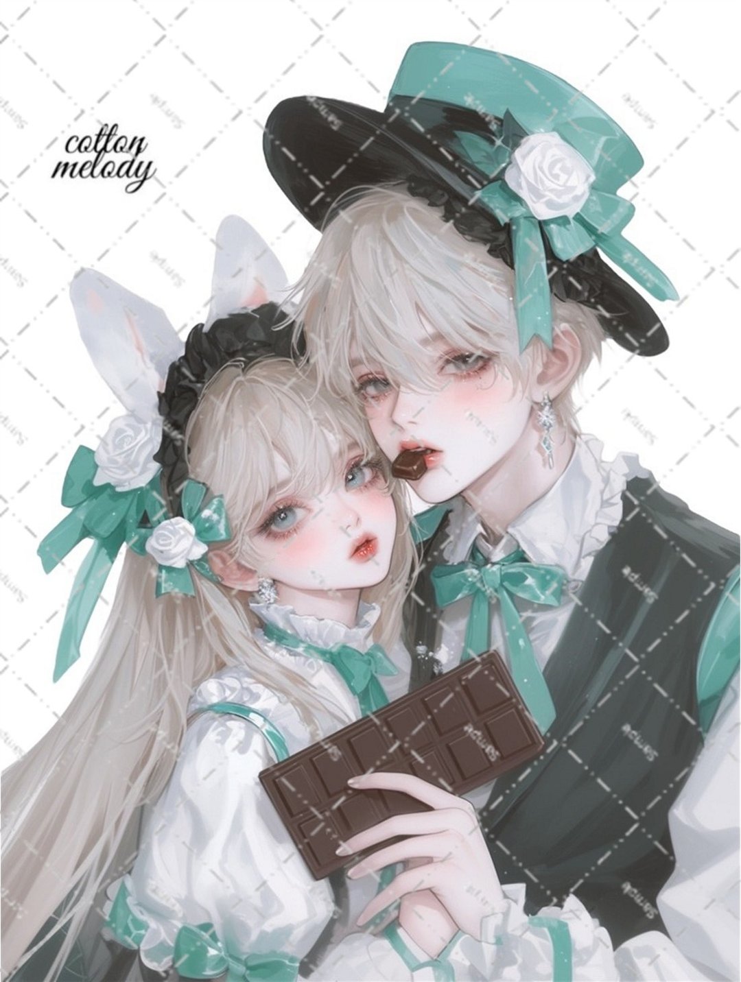 原创贴纸 no.6642 人物贴纸 原创贴纸 人物贴纸 女孩贴纸 原创人物贴纸 - 贴纸 - 纸 
