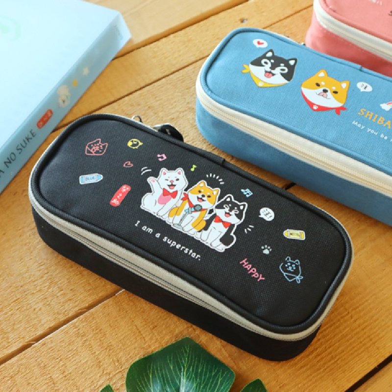 柴之助 / 上翻笔袋 (4图) - 铅笔盒/笔袋 - 其他材质 