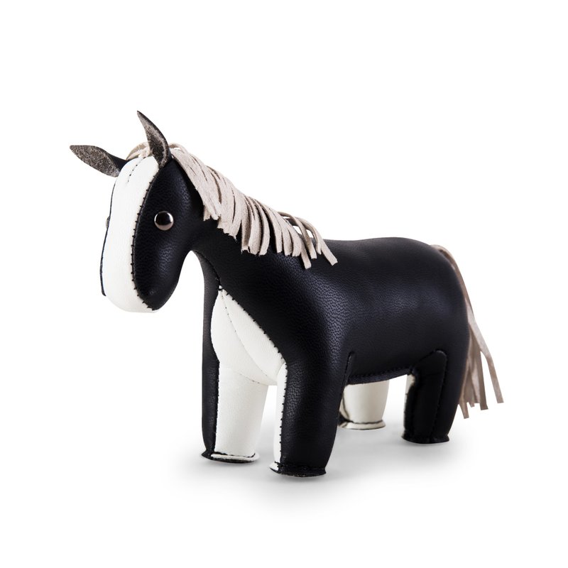 Zuny - Horse 马造型动物纸镇 - 摆饰 - 人造皮革 多色