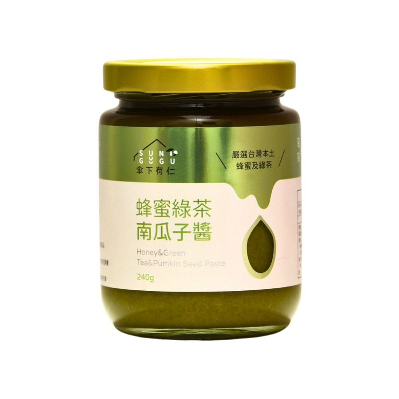 蜂蜜绿茶南瓜子酱240g - 果酱/抹酱 - 玻璃 
