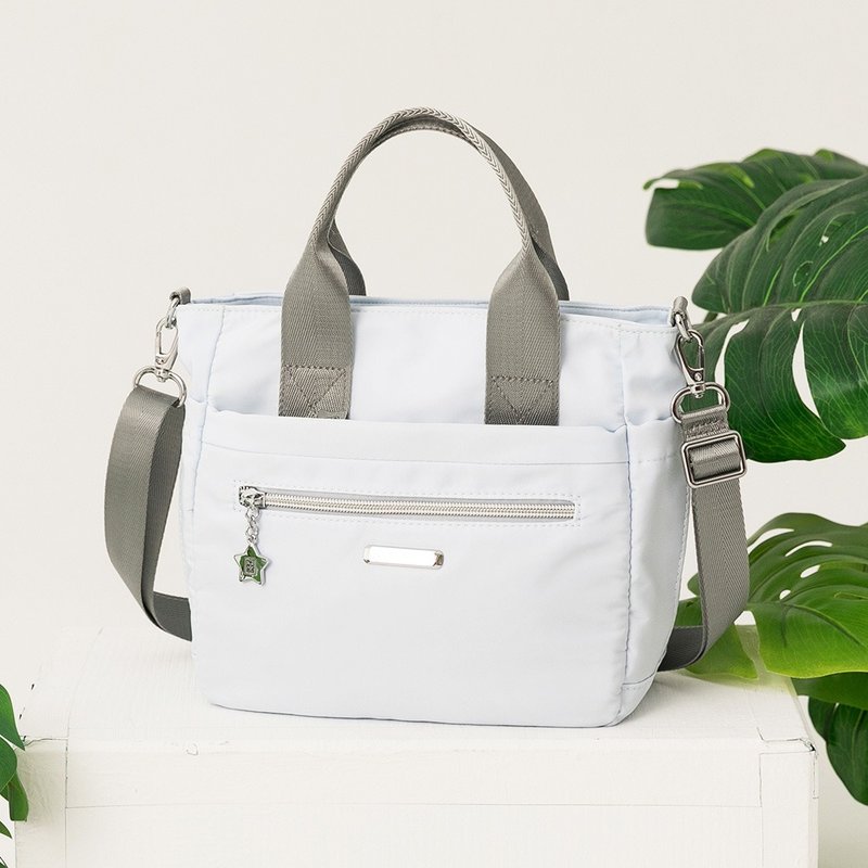 【Kinloch Anderson】城市酷玩 手提斜背托特包-晨蓝 - 侧背包/斜挎包 - 尼龙 蓝色