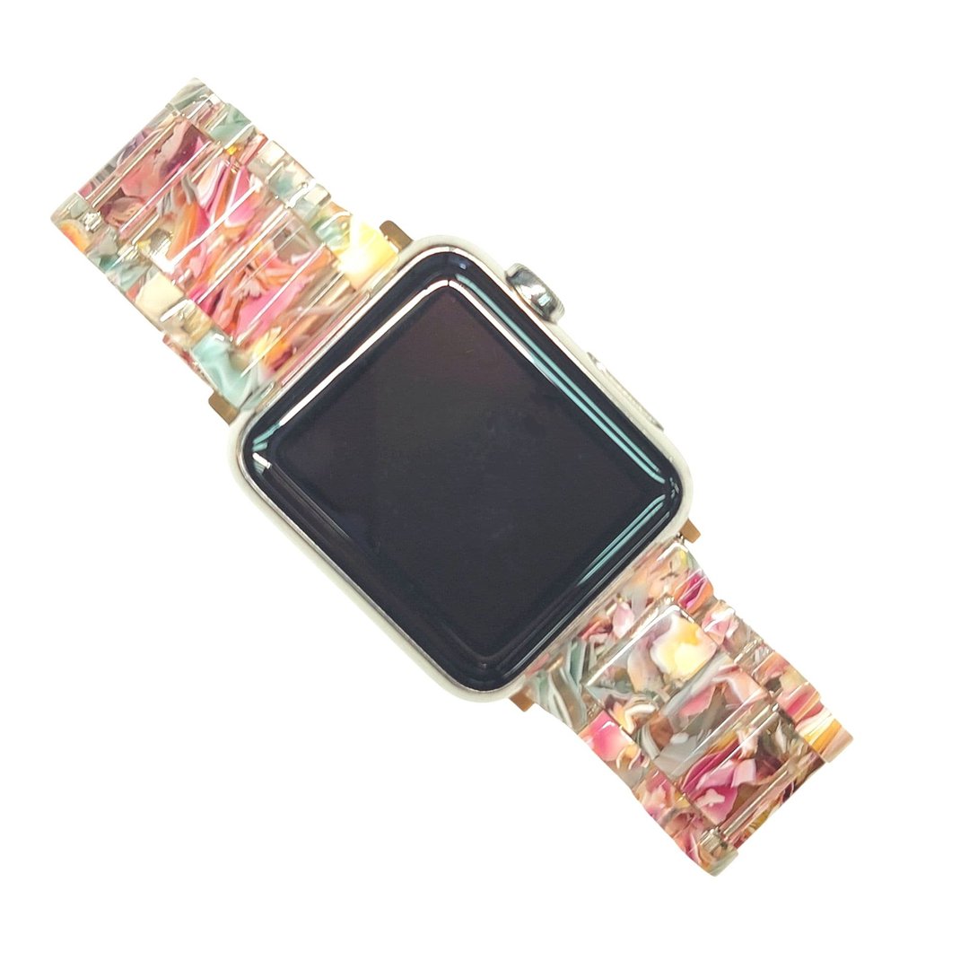 琉璃花瓣色 - 眼镜胶表带 (Apple Watch适用) - 表带 - 环保材料 紫色