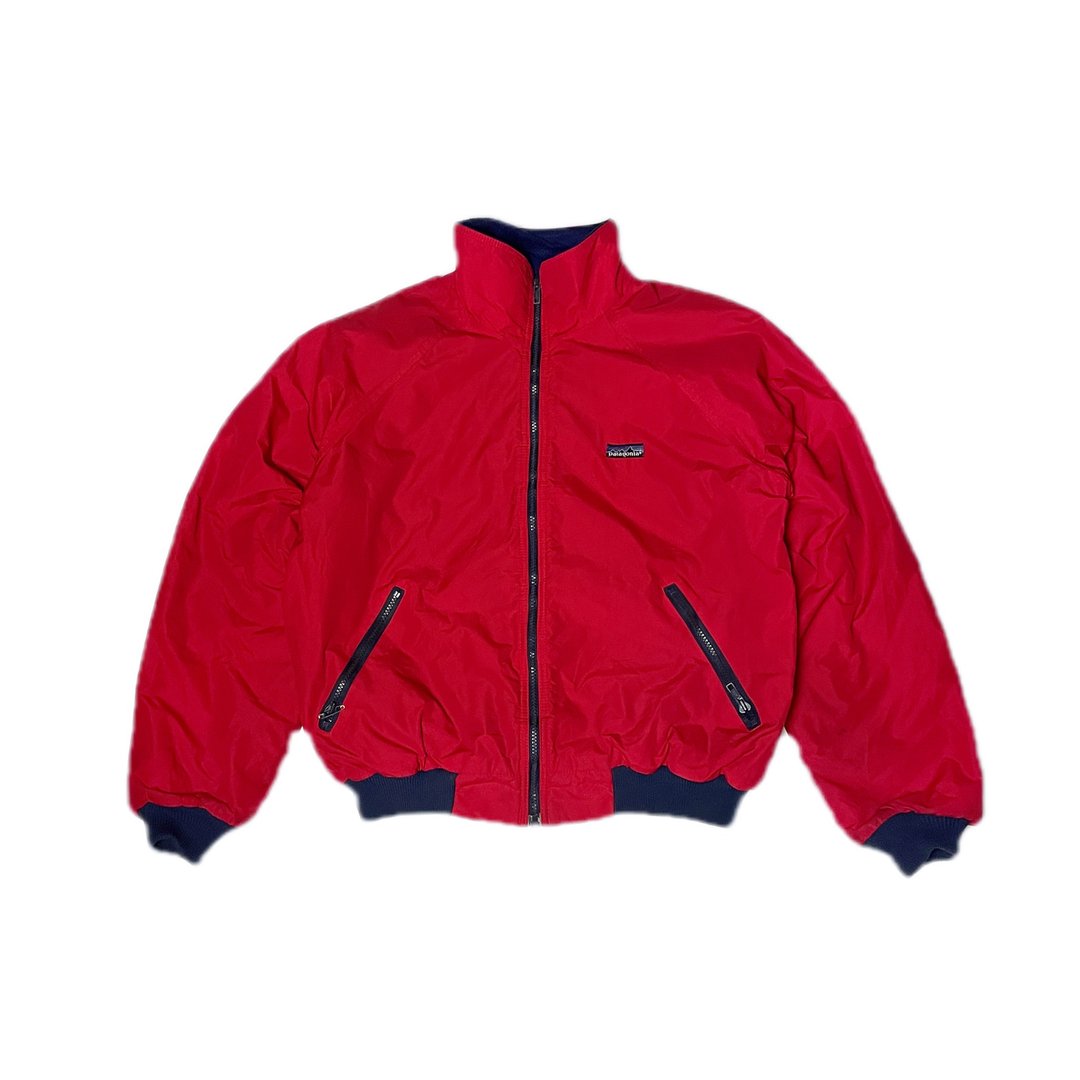 古着美制 80年代 Patagonia Warm up Jacket - 男装外套 - 其他材质 红色