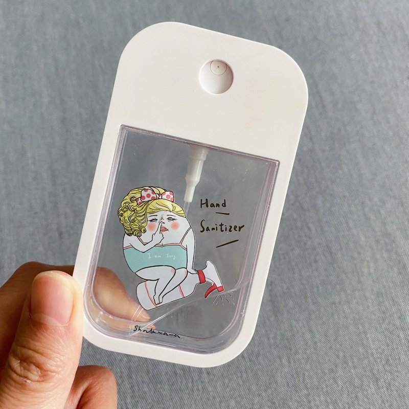 蛋蛋的酒精随身喷雾瓶 分装瓶 (NEW17款可选) - 收纳用品 - 塑料 白色