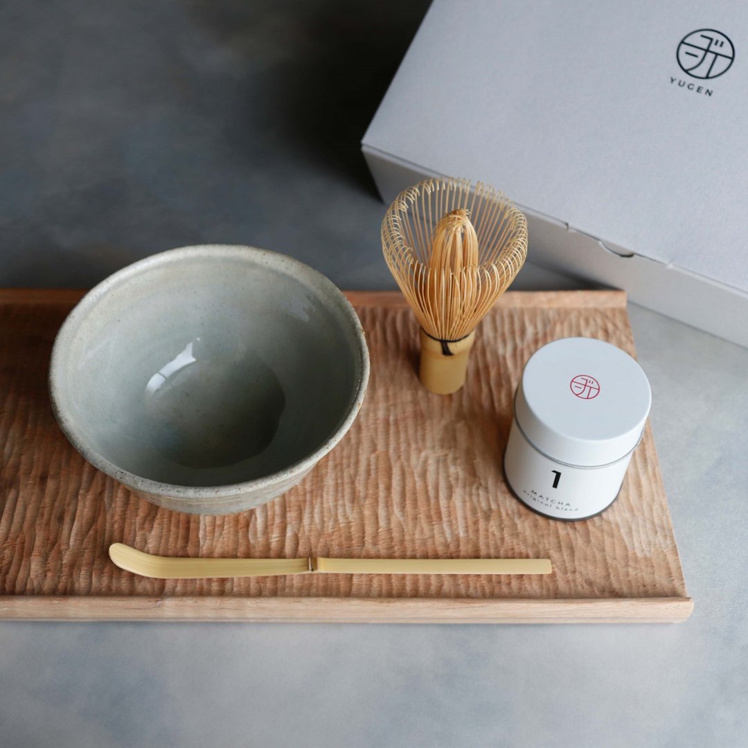 【MATCHA BOWL】MATCHA BREWING KIT - 碗 - 陶 卡其色