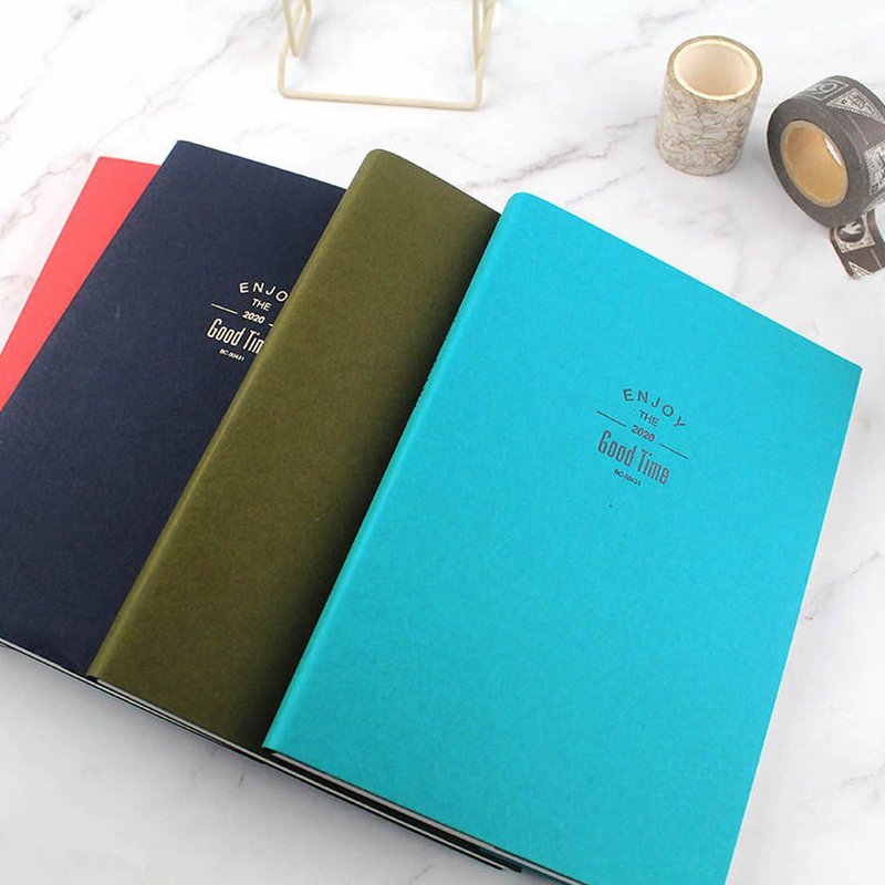 2020年B6/32K日志/方格2日1页日记手帐日计划手札行事历-补充内页 - 笔记本/手帐 - 纸 多色