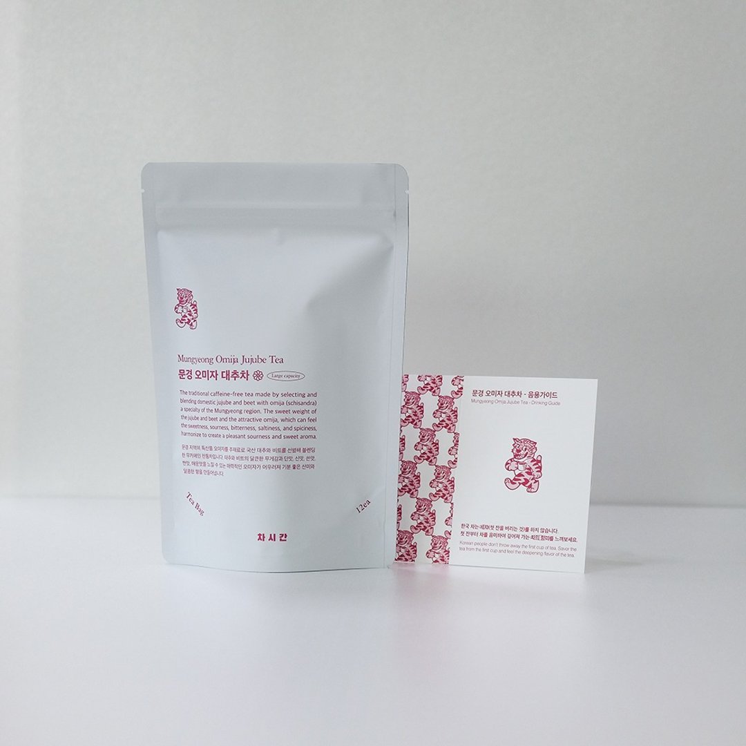闻庆五味子枣茶 - 韩国传统茶 - 茶 - 其他材质 粉红色