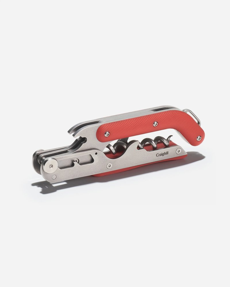 CRAIGHILL Best Wine Key 超完美开瓶器 - 开瓶器/开罐器 - 其他金属 红色