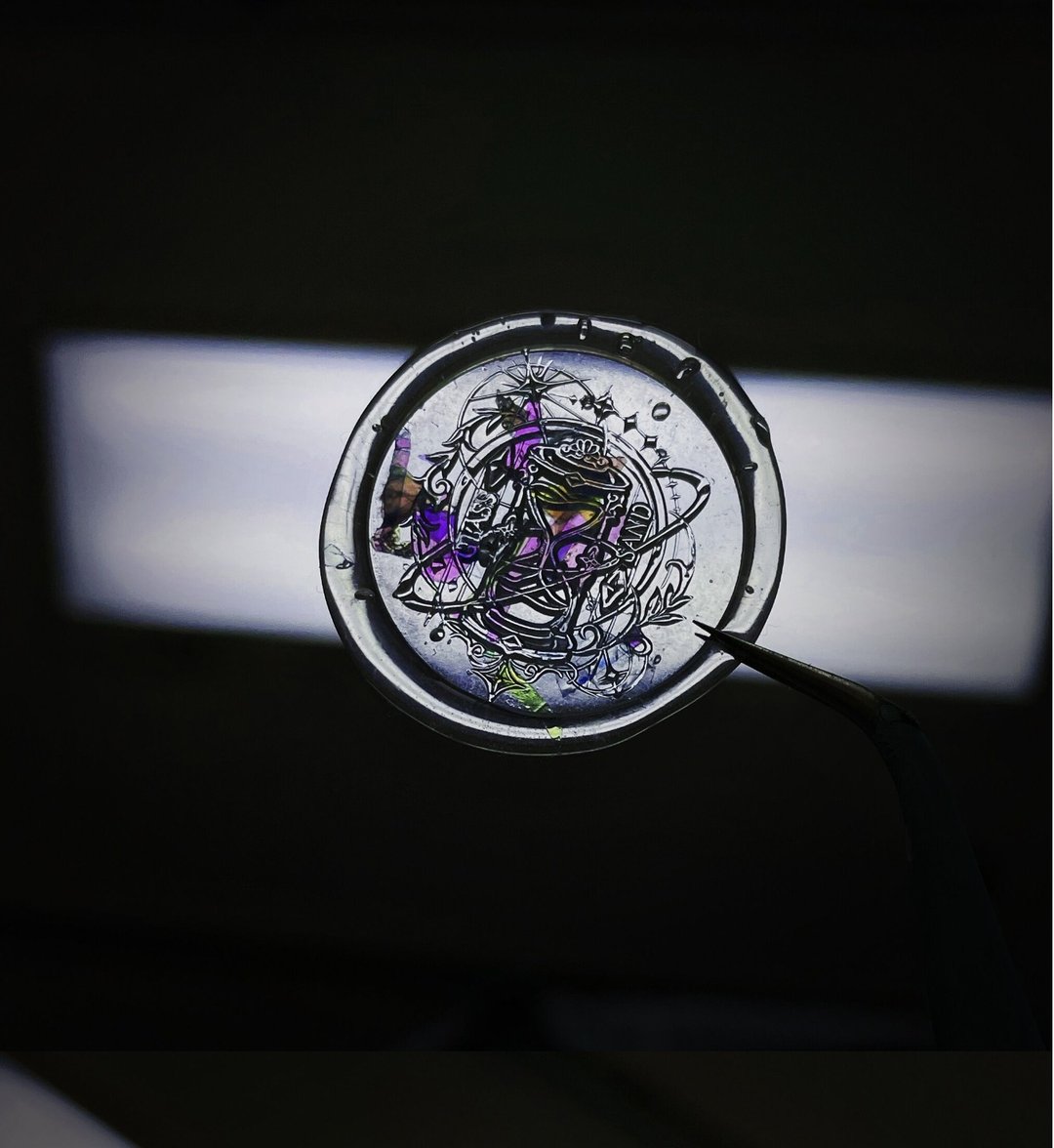 星宿砂时计 星系沙漏  火漆封蜡印章 Wax seal - 印章/印台 - 铜/黄铜 白色