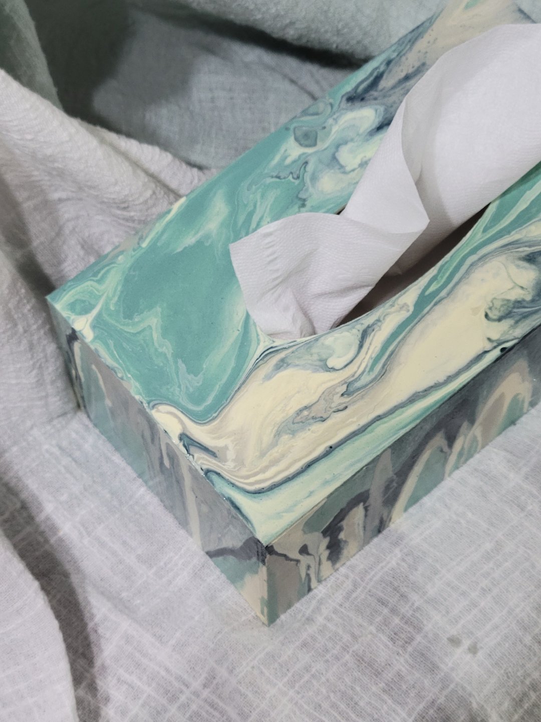流体画面纸盒【零基础可】流动画/亲子体验 - 插画/绘画/写字 - 颜料 