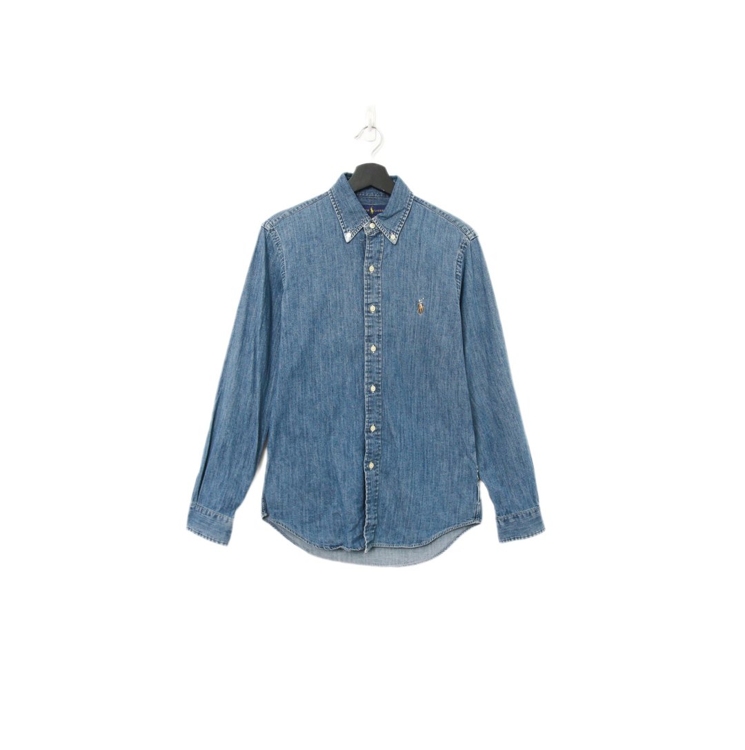 Back to Green-品牌衬衫polo 丹宁合身 sh-10//vintage shirt - 男装衬衫 - 棉．麻 