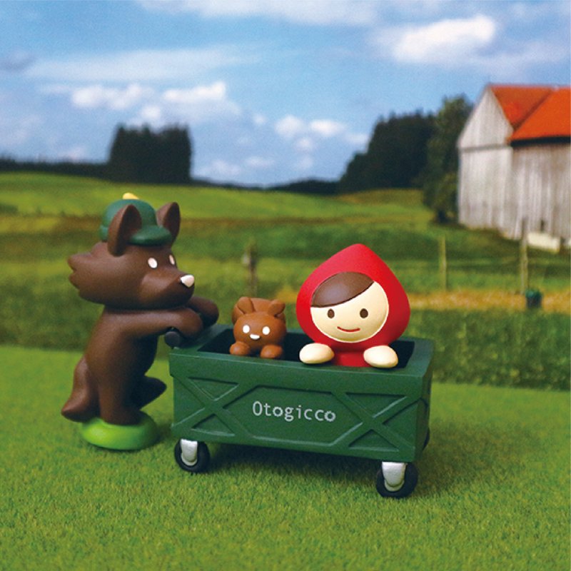 日本Decole Concombre - 小红帽去露营 - 摆饰 - 树脂 