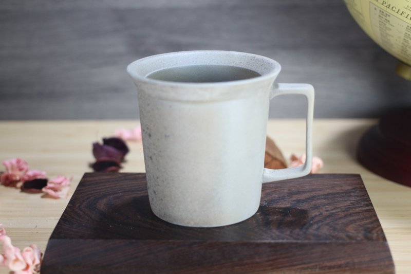 【送礼好物】240ml 柴烧天然落灰 方韵杯 咖啡杯 台湾莺歌制 - 咖啡杯/马克杯 - 瓷 